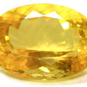 Jewellers 5 to 7 Carat Yellow Sapphire Pukhraj Stone with Lab Certified for Astrological